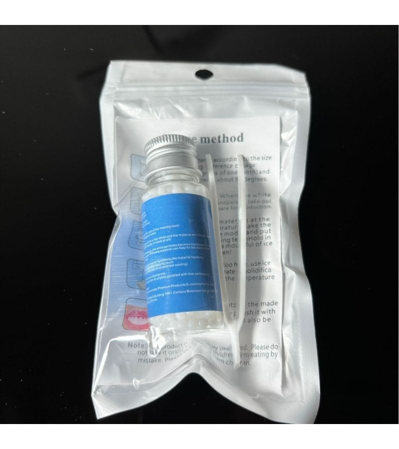 Portable 3.38oz Denture Filler Moldable Teeth Decoration For Missing Teeth & Gaps - Image 3