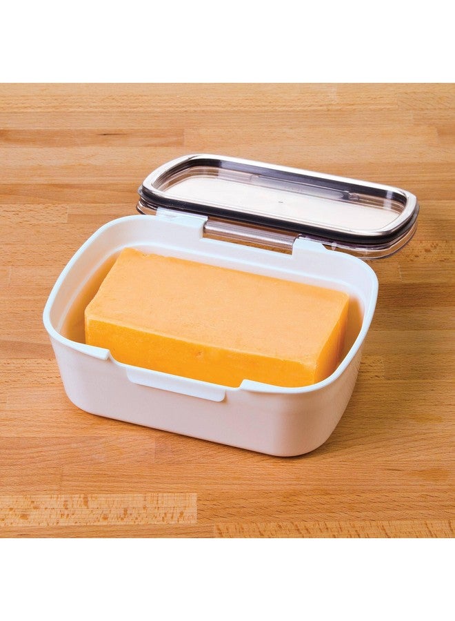 Progressive International Prepworks Mini Deli ProKeeper Air Tight Silicone Sealed Food Storage Container with Clear Dry Erase Compatible Lid, 5.75 Inches Long - Image 4