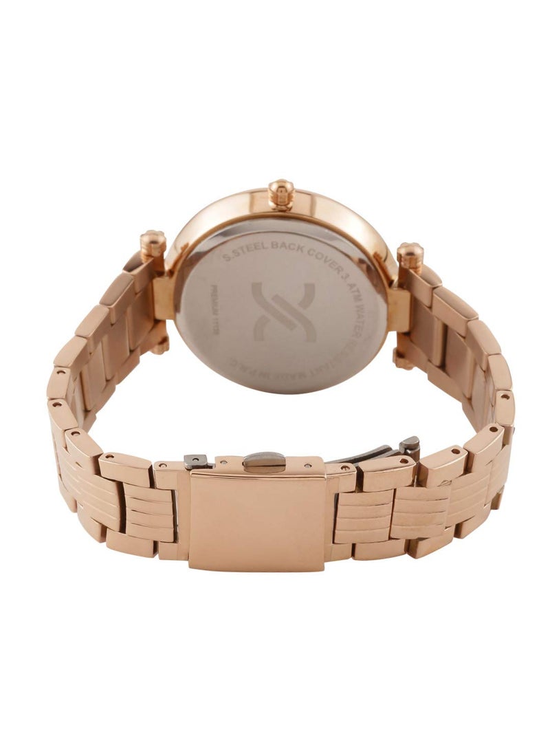 Daniel Klein Metal Analog Silver Dial Women's Watch-Dk11138-2 - Image 5