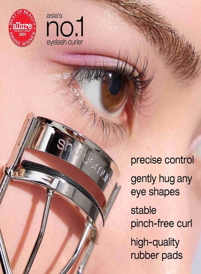 Shu Uemura Iconic Eyelash Curler, Achieve Precise Control and Long-Lasting Curl - Includes Silicone Replacement Pad - Image 3