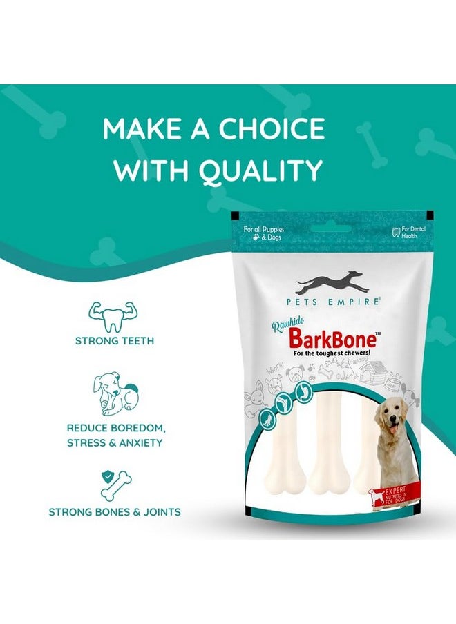 Pets Empire Rawhide Bone for Dogs | Pack of 3inch 30pcs | Rawhide Pressed Chew Stick Young Adult Dog Treat & Dog Food | Dog Treats for Medium Breeds Size Dogs