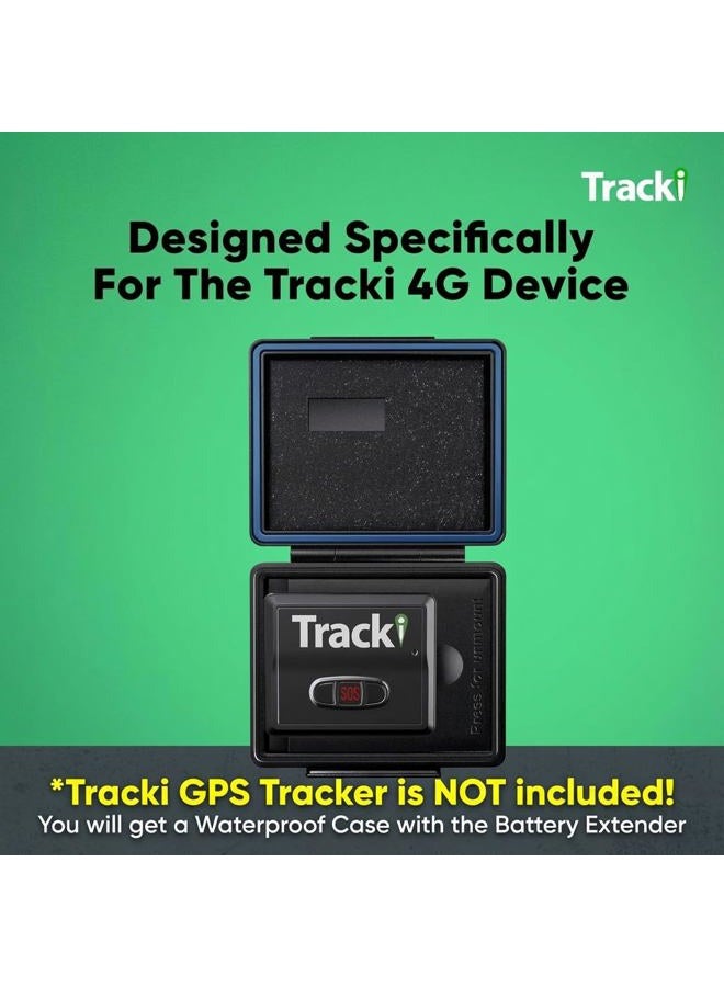 Tracki 3500mAh 6x Longer Battery Life Magnetic Waterproof Mini Case Box for GPS Trackers - Image 4