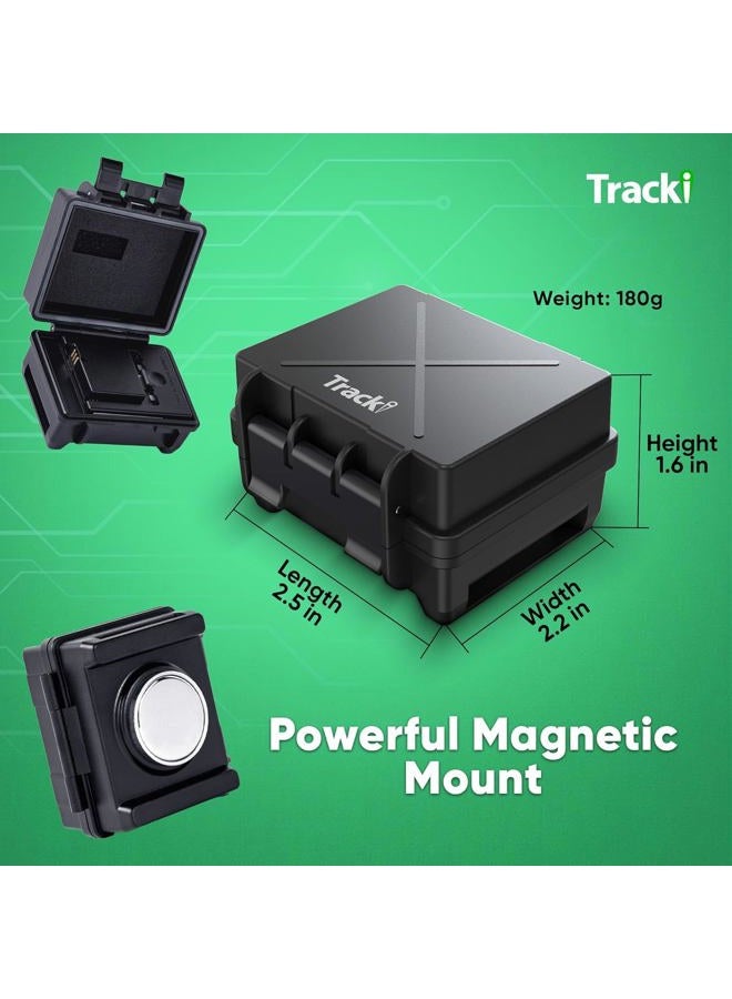 Tracki 3500mAh 6x Longer Battery Life Magnetic Waterproof Mini Case Box for GPS Trackers - Image 3