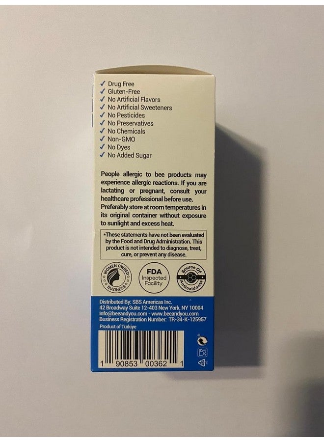 BEE & YOU Bee and You Propolis Nighttime Syrup with Probiotic, Vitamin C, and Elderberry - Gentle Formula for Adults & Kids, 5 Fl Oz - Image 2