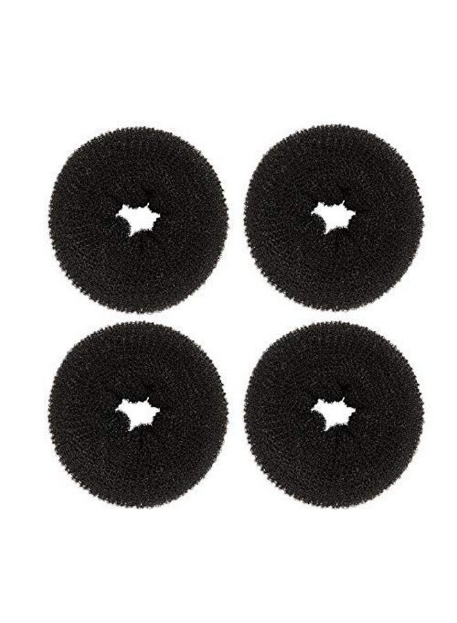 CHRONEX Pack of 4, 25grams Combo Bun Donuts For Bun Maker Juda Hair Styling Tools - Image 1