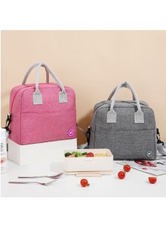 Eazy Kids Eazy Kids Insulated Lunch Bag- Pink  - Image 4