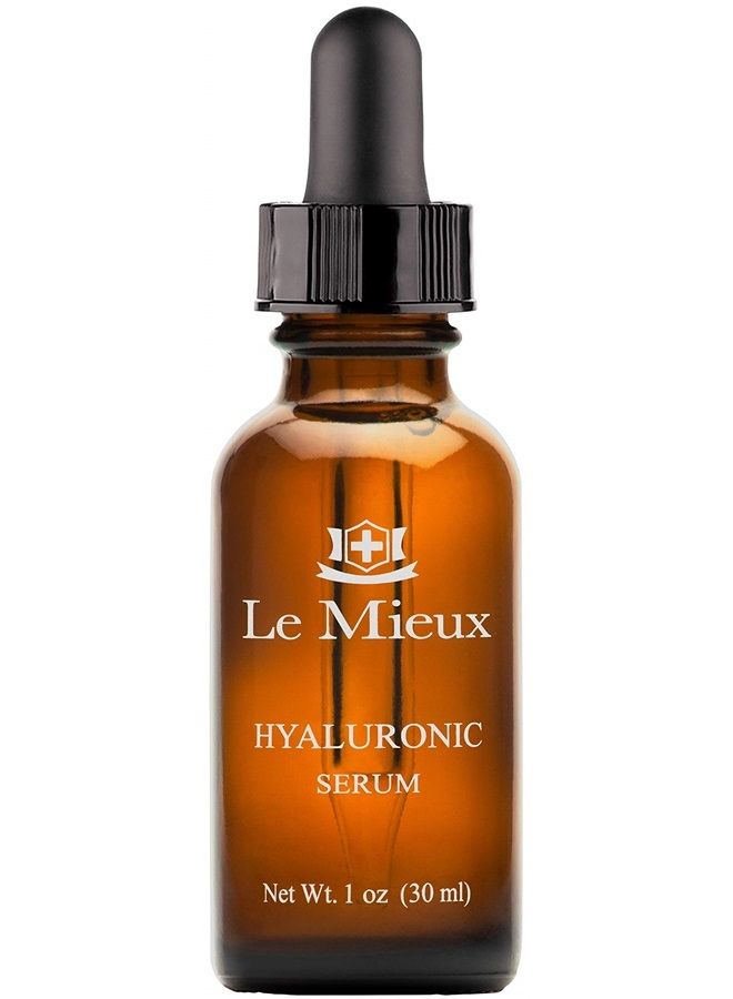 Le Mieux Hyaluronic Serum - Concentrated Hyaluronic Acid Facial Hydration Complex, Anti Aging Moisture with No Parabens or Sulfates (1 oz / 30 ml)
