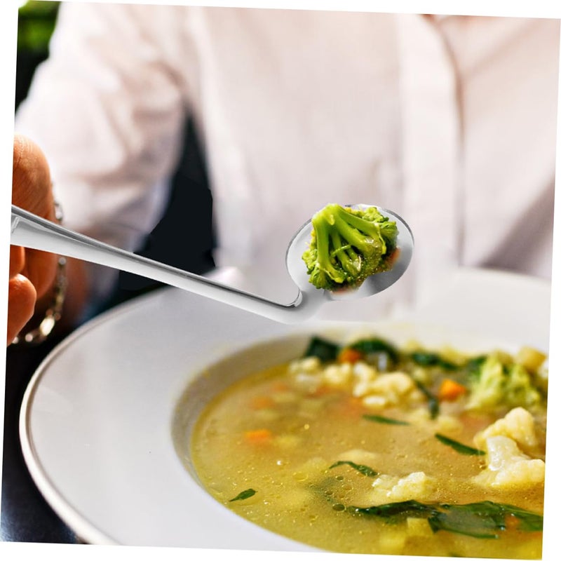 Ergonomic Angled Spoon and Fork Set for Elderly Left or Right Handed Easy Feeding Utensils - Image 4