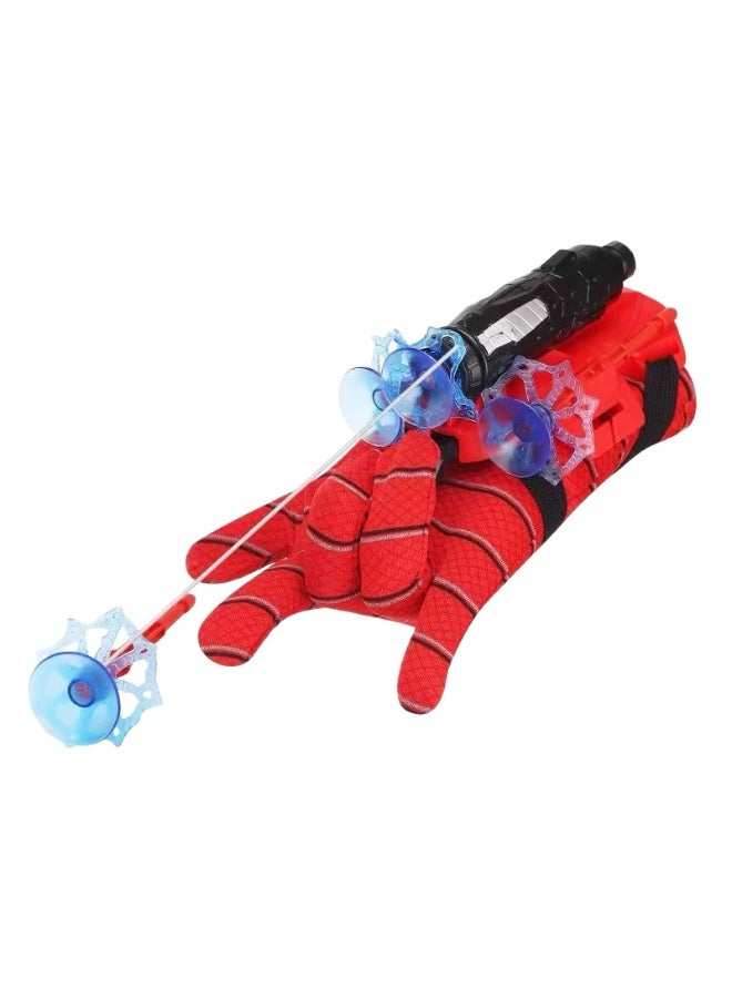 JAYATO Superhero Launcher Gloves for Spiderman, Hero Launcher Wrist Toy Set, Super Hero Shooter for Kids, Spider Launcher Wrist Toys Costume Cosplay Hero Props Gift - Image 5