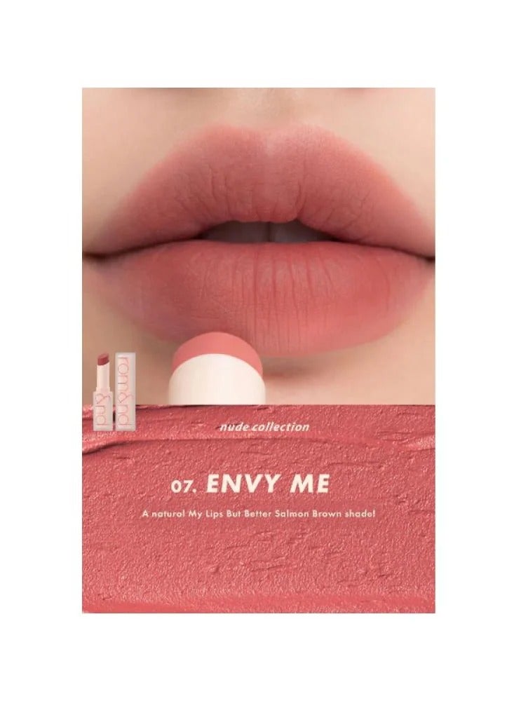ROM و ND أحمر شفاه زيرو مات 07 ENVY ME - Image 2
