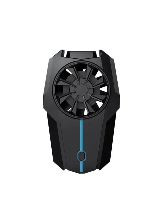 Loquat Portable X16 Cold Hand Phone Radiator H15 Heat Dissipator For Gaming Mobile Devices Compact Size High Airflow Heat Reduction-Color:F15 Plug-in Model - Image 5