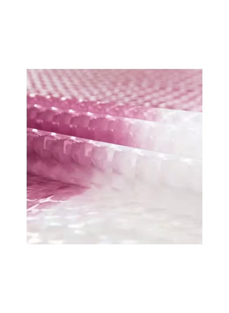 Spaceshoop Shower Curtain Bathroom Screen Thickened 3D Transparent Waterproof with Hooks EVA Home Supplies 180 * 180cm Burgundy  - Image 2