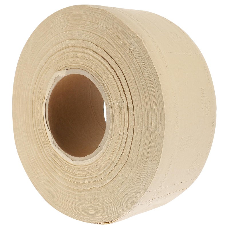 Unbleached Soft Extra Large Toilet Paper Roll 21cm x 9cm for Home Office Workshop - Image 2
