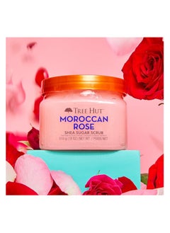 Tree Hut Tree Hut Shea Sugar Scrub Moroccan Rose 18Oz  - Image 5