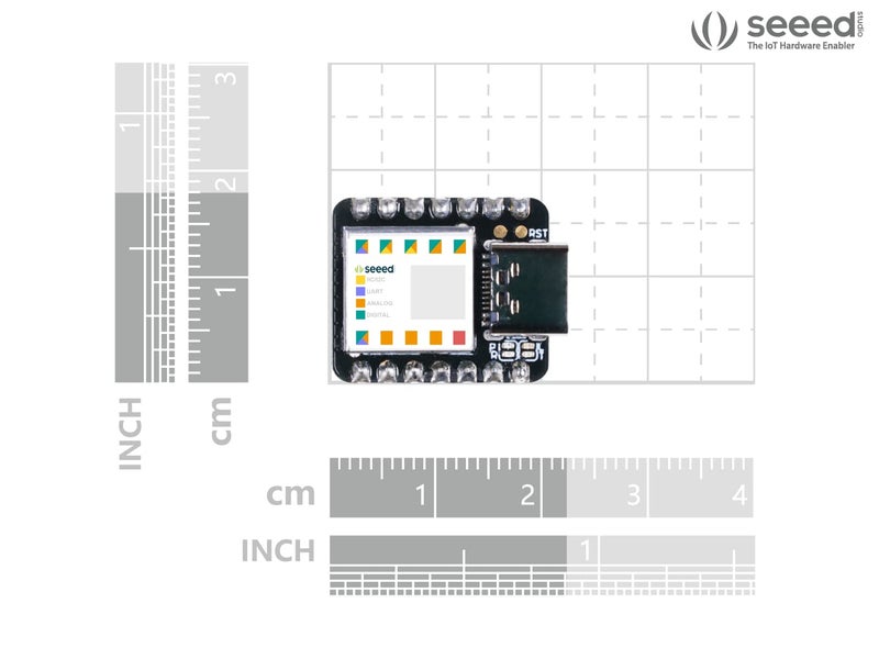 Seeed Studio XIAO SAMD21 (Pre-Soldered) The Smallest Arduino Microcontroller Based on SAMD21 with Rich Interfaces, 100% Arduino IDE Compatible, desiged for Projects Need Arduino Micro, 1pc. - Image 5