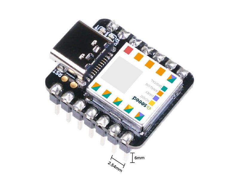 Seeed Studio XIAO SAMD21 (Pre-Soldered) The Smallest Arduino Microcontroller Based on SAMD21 with Rich Interfaces, 100% Arduino IDE Compatible, desiged for Projects Need Arduino Micro, 1pc. - Image 4