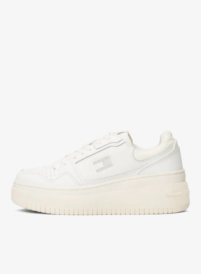 تومي جينز سنيكرز فلاتفورم ريترو باسكت