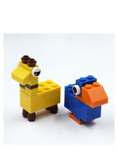 DIY cartoon building block pencil sharpener student creative stationery