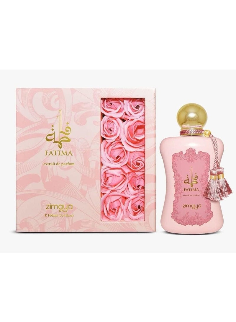 Zimaya Fatima Pink Eau De Parfum For Women, 100 ML - Image 1
