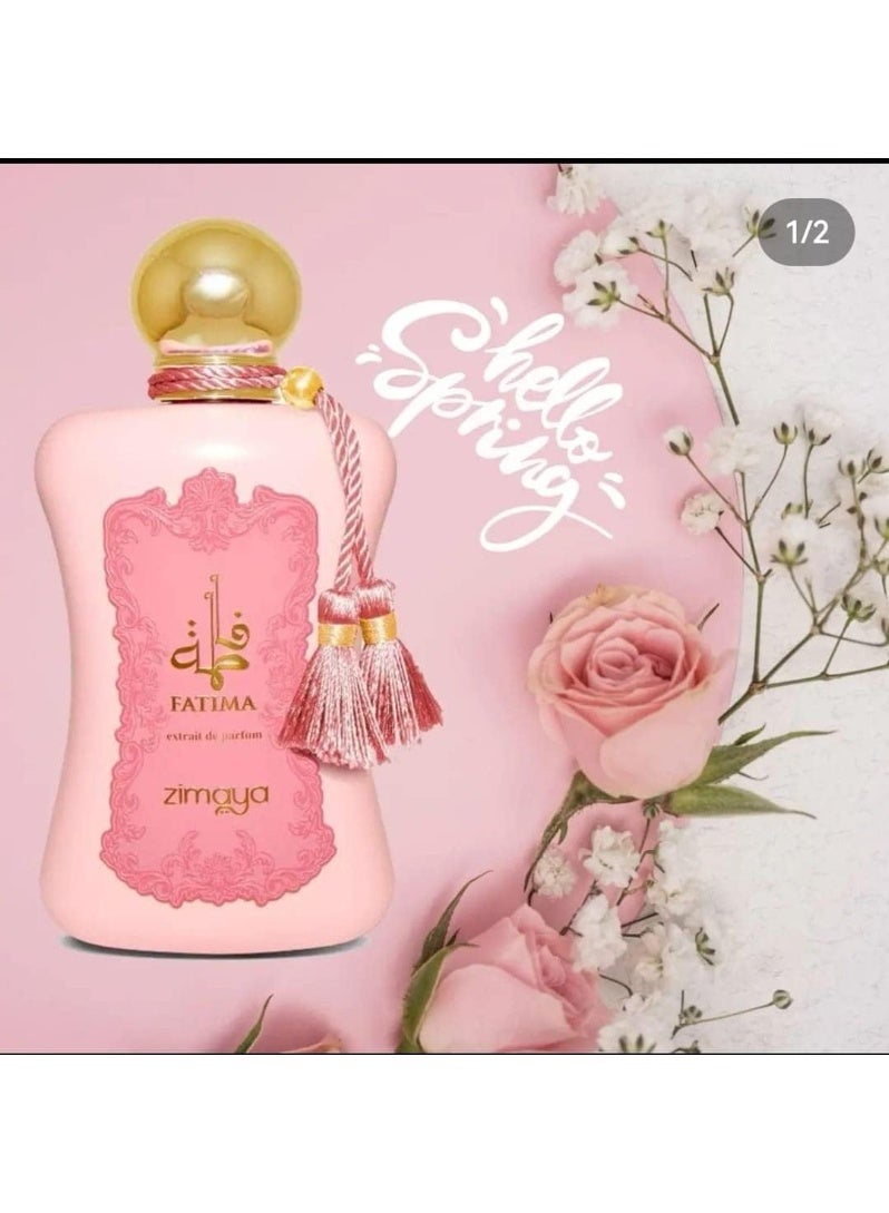 Zimaya Fatima Pink Eau De Parfum For Women, 100 ML - Image 3