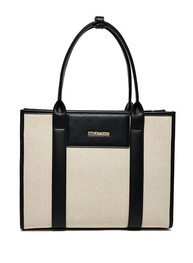 Steve Madden 906657 Women's Black Tote Bag