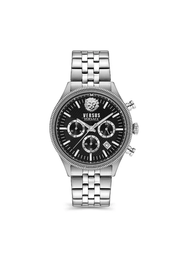 فيرسوس فيرساتشي Versus Versace Watch For Men - Black - 44 MM