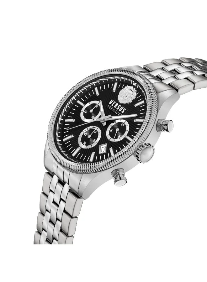 فيرسوس فيرساتشي Versus Versace Watch For Men - Black - 44 MM