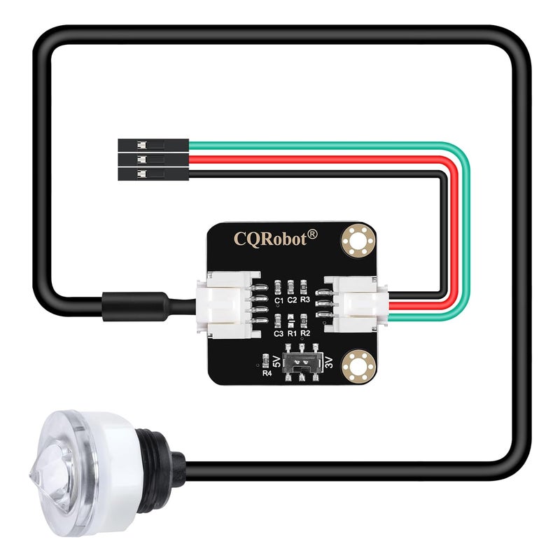 CQRobot Contact Water/Liquid Level Sensor Compatible with Raspberry Pi/Arduino. for Automatic Irrigation Systems, Aquariums, Plants, in The Garden, in Agriculture etc. - Image 1