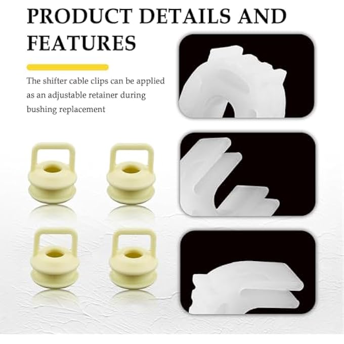 ريحني مجموعة بوشينغ كابل ناقل الحركة 154541 14104 متوافقة مع شيفروليه سيلفرادو 1500 2500 3500 43 لتر 53 لتر 60 لتر 62 لتر 66 لتر أوتوماتيكي لإصلاح وصلة ناقل الحركة - Image 5