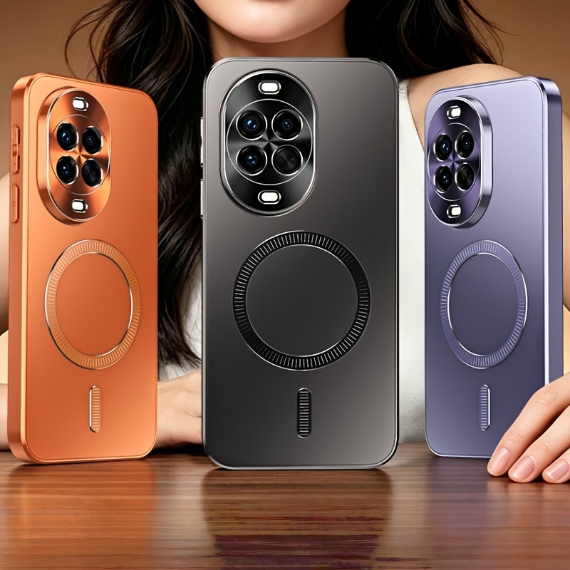 Huawei Nova 14 Series Phone Case - Soft Edge Shockproof, Magnetic, Matte Anti-Fingerprint, Business Style - Image 2