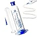 PRAZISCHUTZ RTV Silicone Adhesive Sealant High Temperature Waterproof Caulking for Home Auto Crafts Creates Flexible LongLasting Seal on Kitchen Bathroom Shower Window White 30ml1oz - Image 2