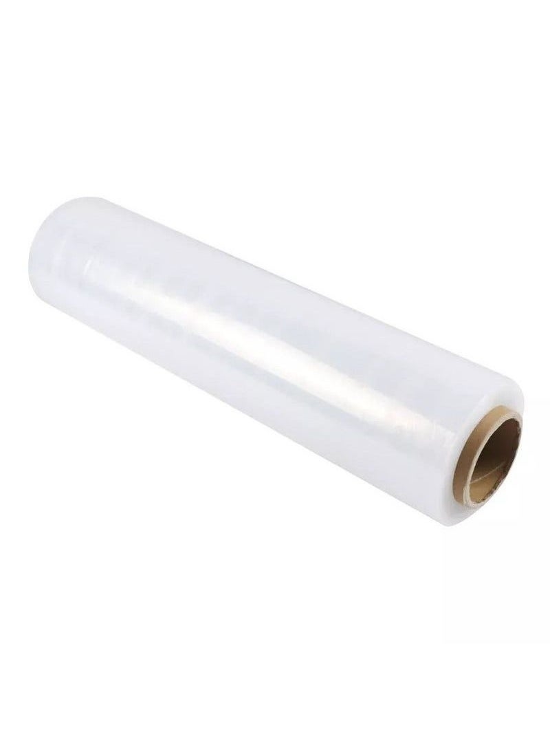 سيبيلو CEPILLO شريط مطاطي/غلاف 500MMX2.7KGX500MM 17 Micro Stretch Clear Cling متين ملتصق التعبئة والتغليف المتحرك شديد التحمل يتقلص الفيلم الشفاف  - Image 1