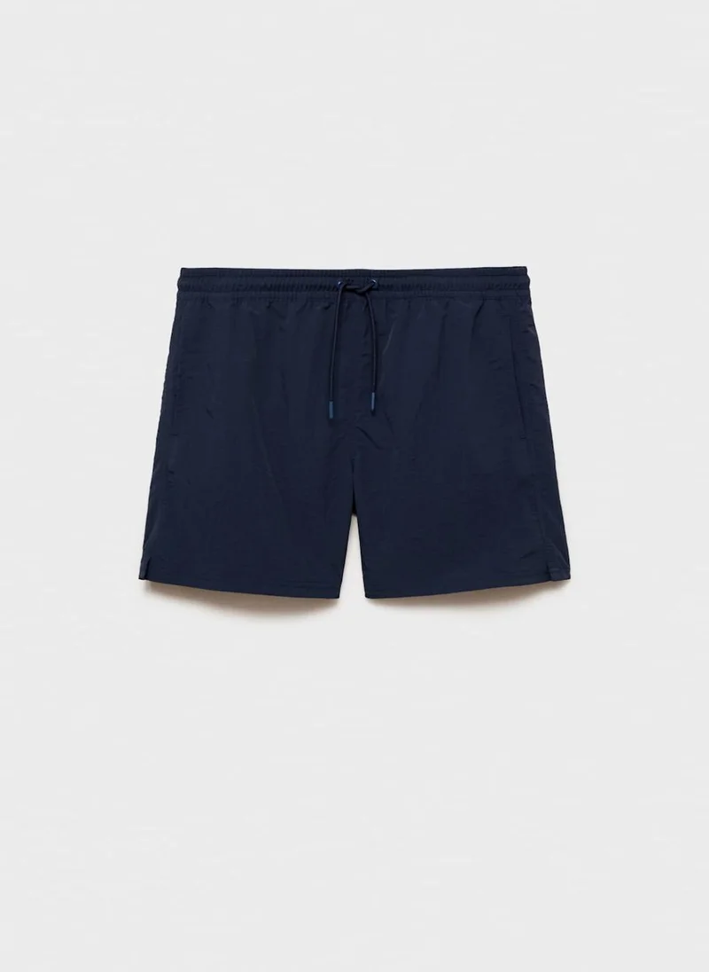 Mango Man Basic Drawstring Shorts