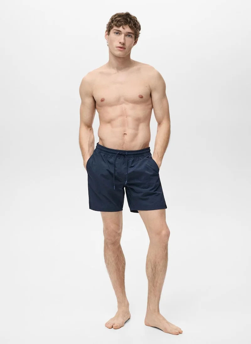 Mango Man Basic Drawstring Shorts