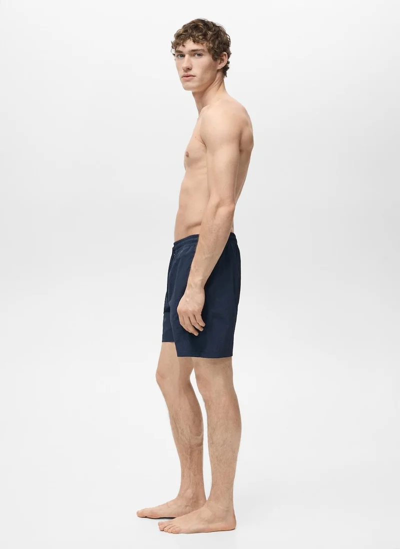 Mango Man Basic Drawstring Shorts
