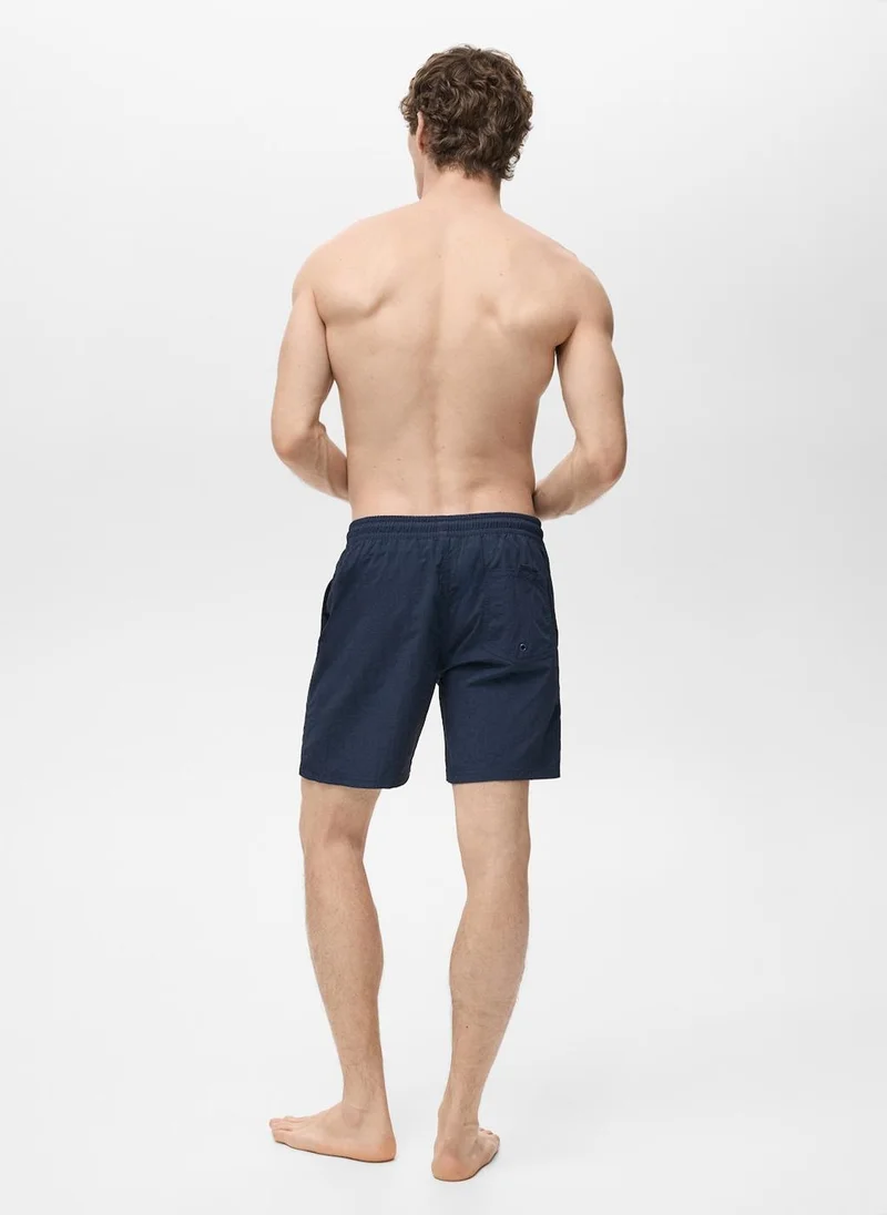 Mango Man Basic Drawstring Shorts