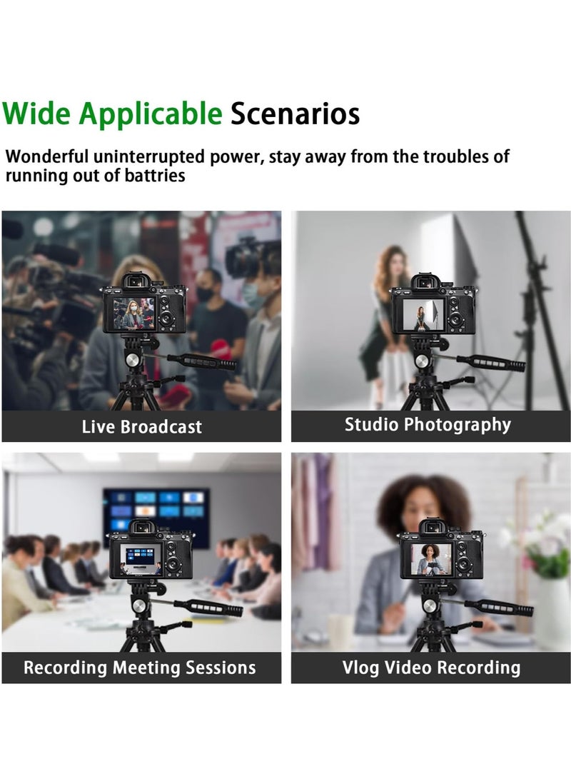 TIGER AC-PW20 AC Power Adapter NP-FW50 Dummy Battery Kit for Sony Alpha Cameras ZV-E10, A7, A7R, A7S, A6500, A6400, A6300, A6000, A5100, RX10 II, III, IV, NEX-3, NEX-5, NEX-7 – Continuous Power Supply for Photography & Videography - Image 5