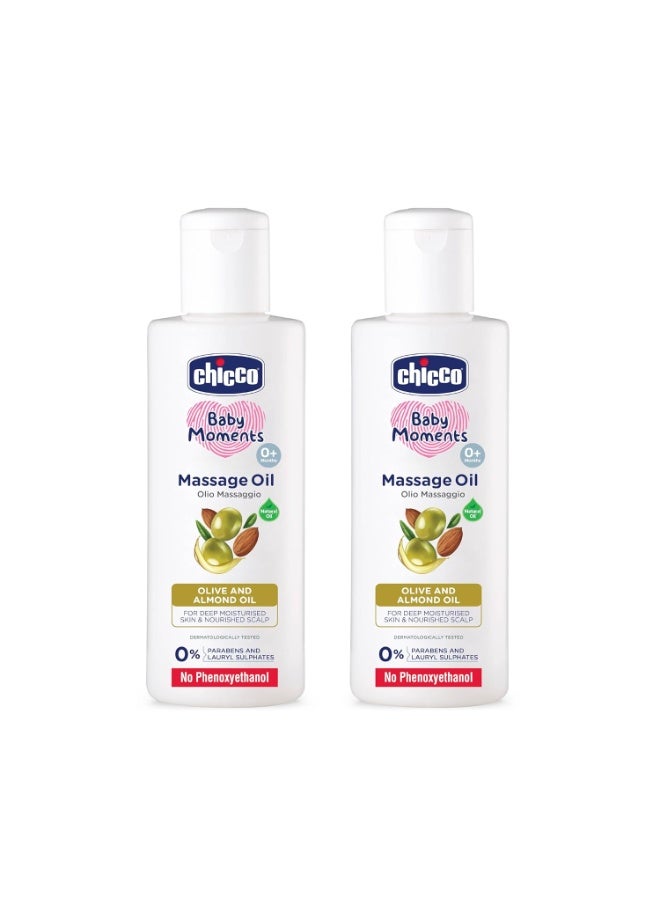 Chicco Massage Oil 200 ML Baby Movement (Pack of 2) - Image 2