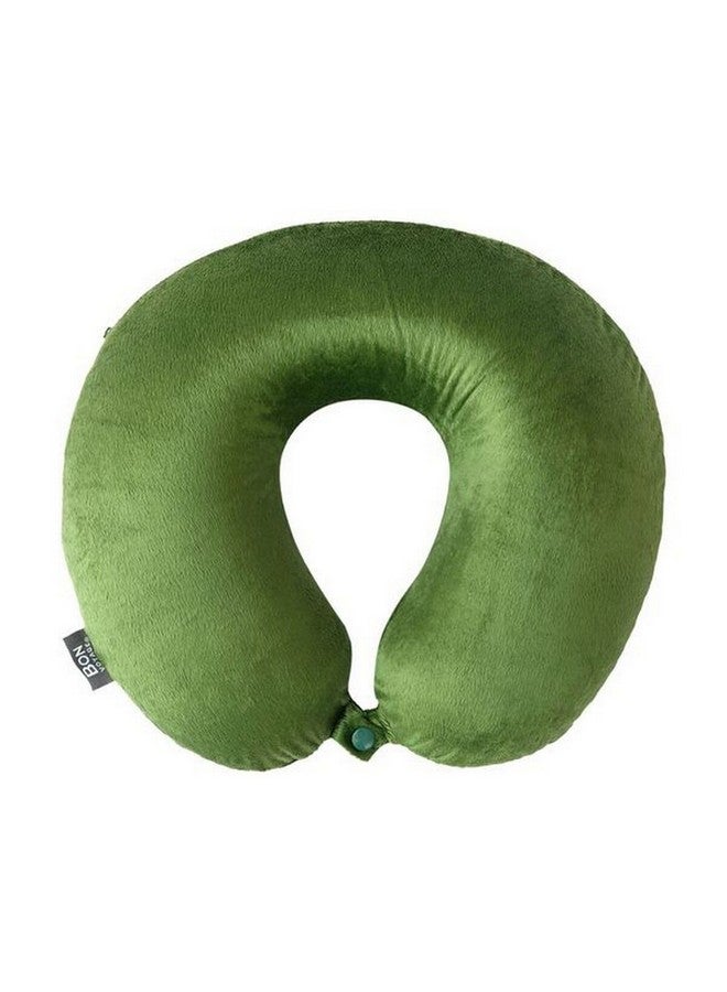 كلاسيك مخدة للرقبة للسفر ميموري فوم أخضر 3.5 x 12 x 12 بوصة BV-CLS-GREEN