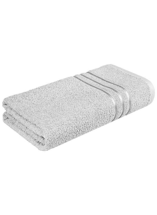 MYTRIDENT Bath Towel for Men/Women | Comfort Living | Quick Drying | Travel Friendly | 1 Piece Large Size | 100% Cotton 400 GSM | 70 x 140 cm - Ice Grey - Image 1