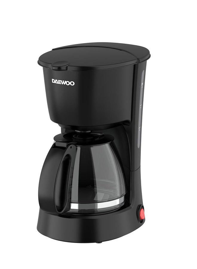 DAEWOO Coffee Maker / Filter Coffee Machine- 2 Year Warranty 0.6 L 550 W DCM-1872 Black - Image 1