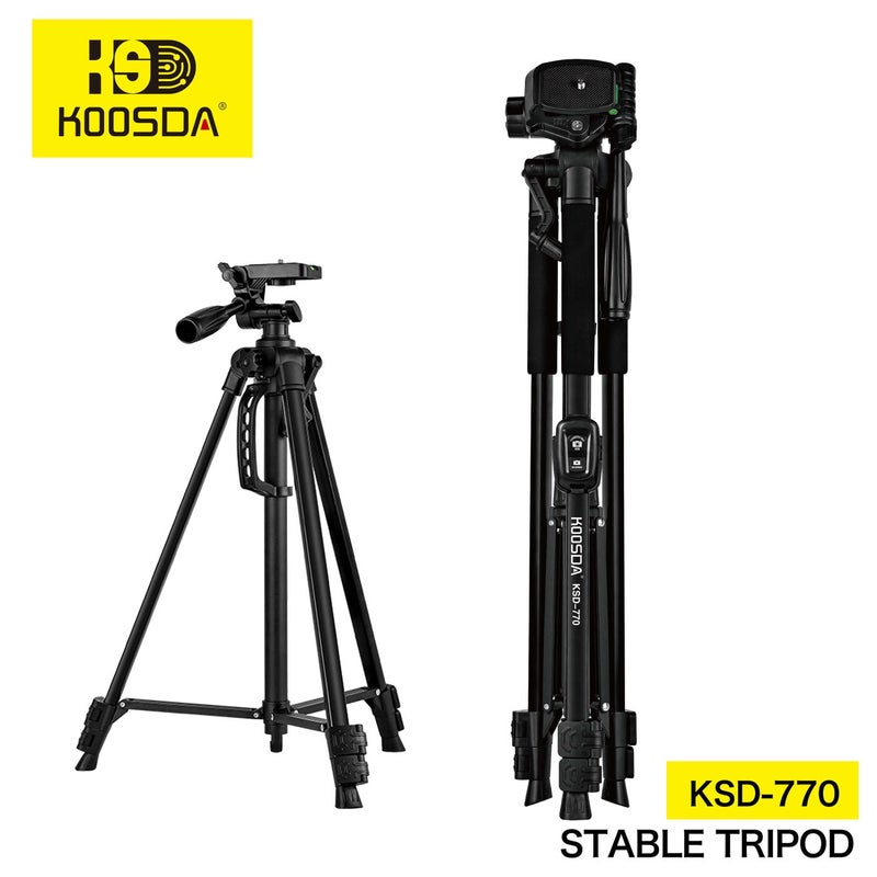 KOOSDA KSD-770 1.6M Stable Tripod - Perfect for Professional Photography - Image 1