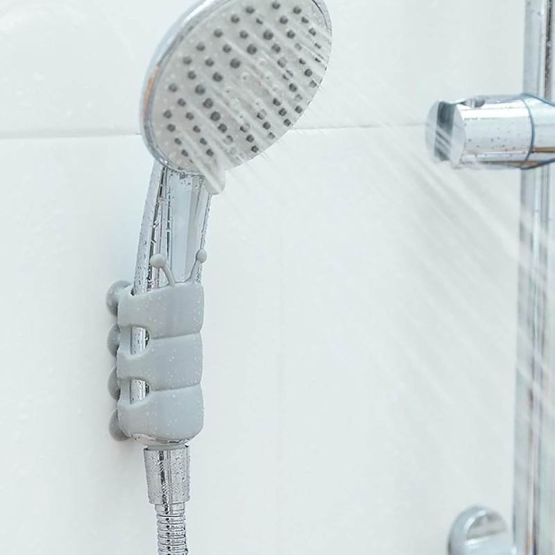 Jeanoko Shower Head Suction Cup Sturdy 360° Rotation Holder Bracket for Bathroom, Adjustable Shower Head Holders for Most Showerheads - Image 3