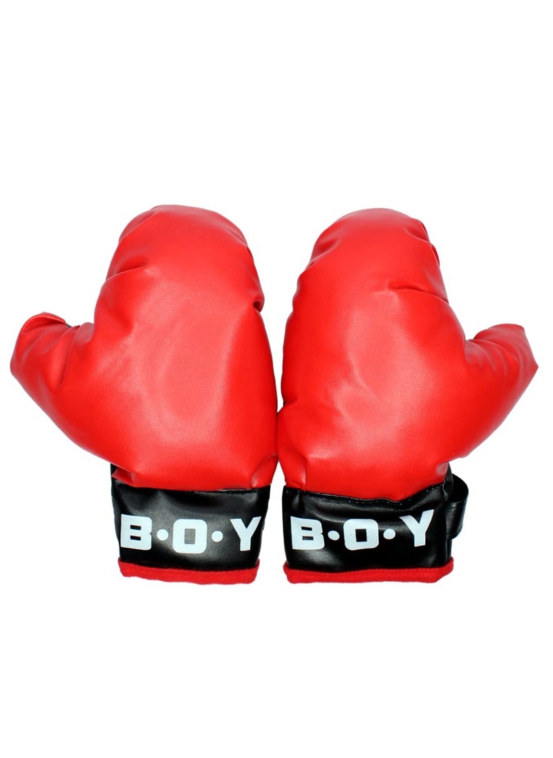 Generic - Punching Bag Set for Kids, Boxing Gloves with Boxing Ball, Pump, Adjustable Stand 85-130CM - Image 1