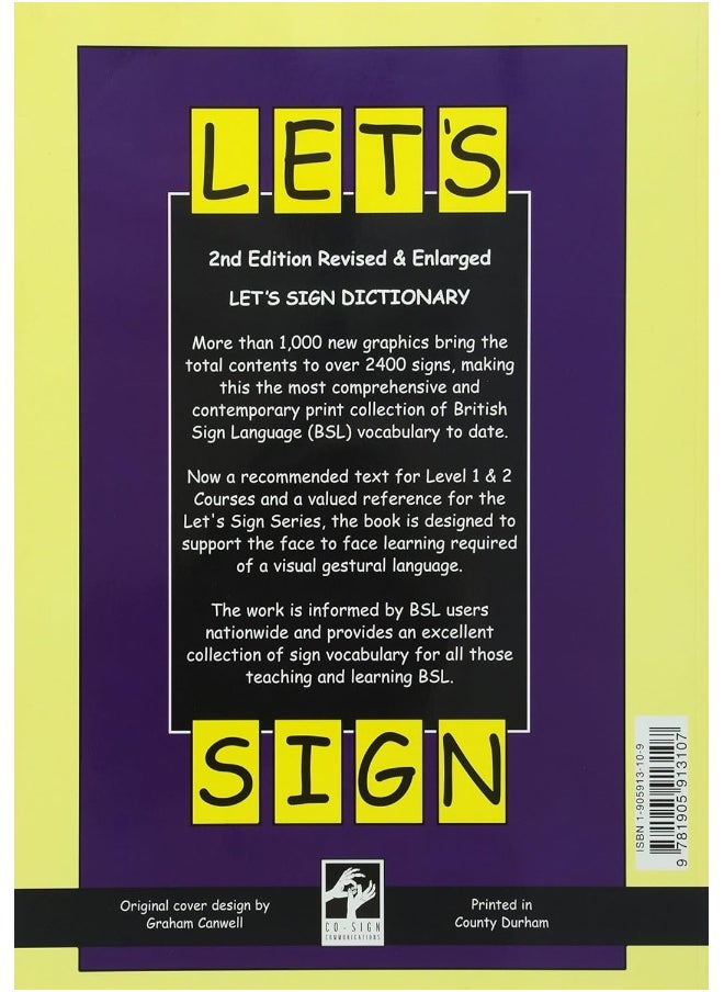 null - Let's Sign Dictionary: Everyday BSL for Learners - Image 1
