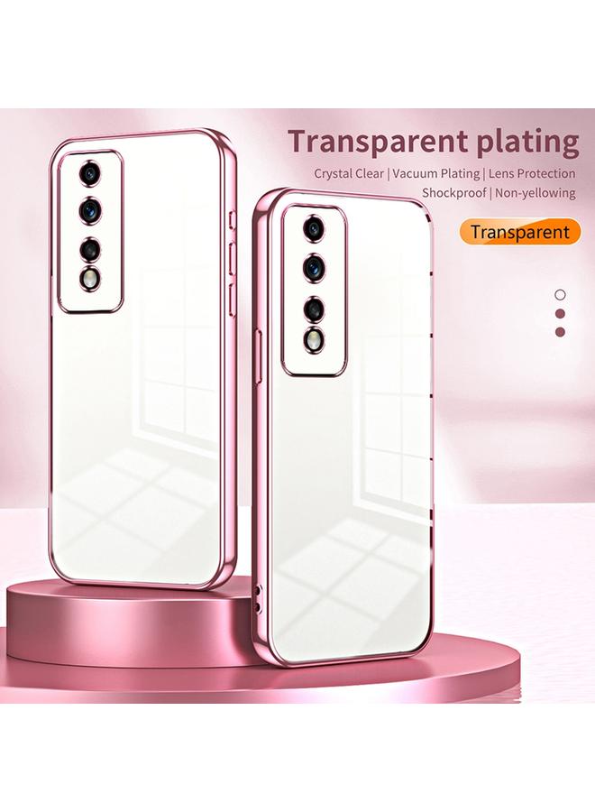 اس-توب جراب لهاتف Honor 80 GT، جراب شفاف بفتحة دقيقة - Image 2