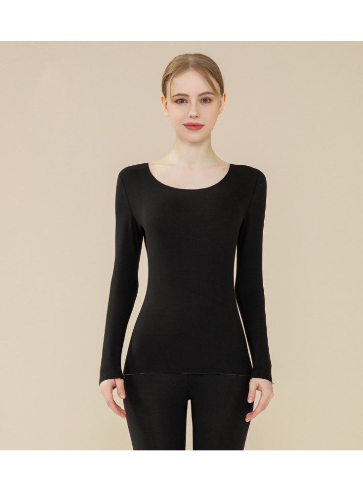 Loquat - Autumn/Winter Bottomless Shirt Trackless Thermal Underwear Set - Image 1