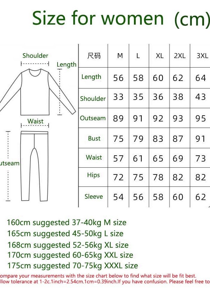 Loquat - Autumn/Winter Bottomless Shirt Trackless Thermal Underwear Set - Image 1
