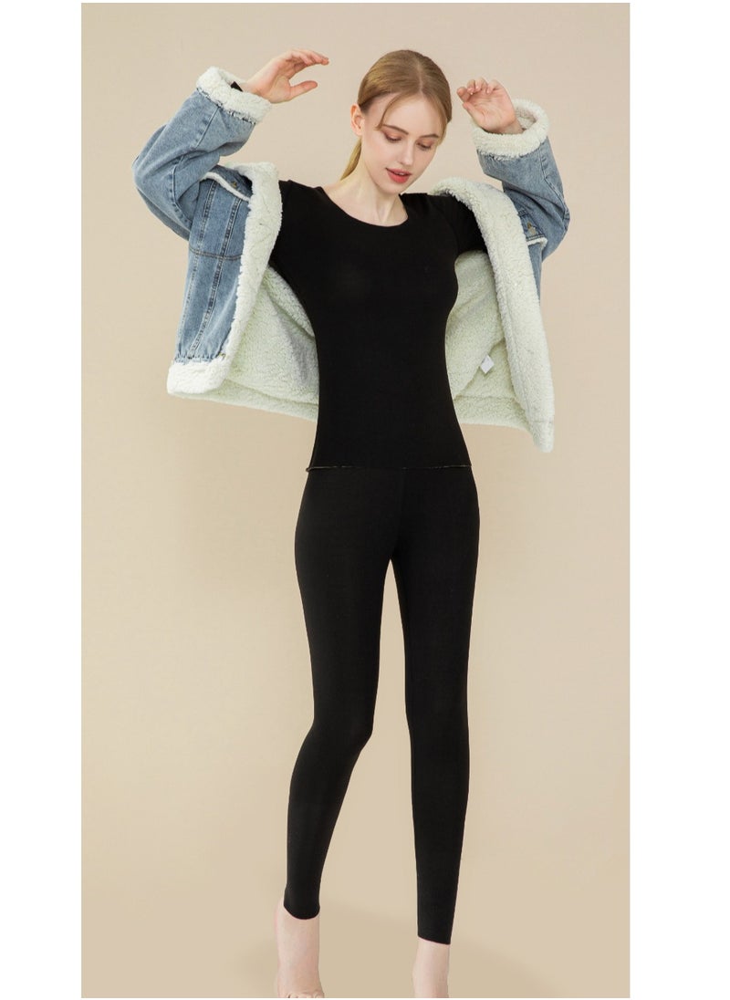 Loquat - Autumn/Winter Bottomless Shirt Trackless Thermal Underwear Set - Image 1