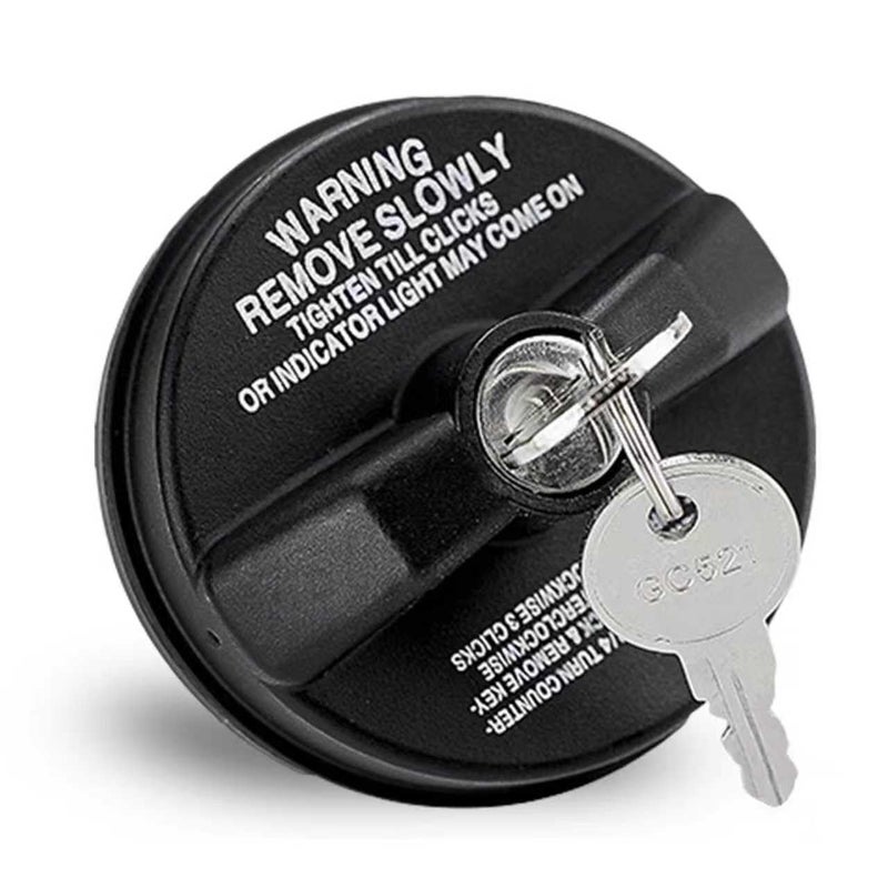 Rebvugr Locking Gas Cap Lock Fuel Tank Cap Fuel Cap with Key 7730047020 10504 Car Accessories Gas Tank Cap Compatible with Toyota 4Runner Chevy Camaro Honda CRV Infiniti - Image 3